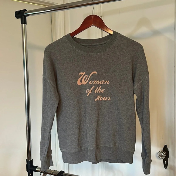 Madewell Sweaters - Madewell x Bliss & Mischief • Woman of the Hour Sweatshirt. Size Small